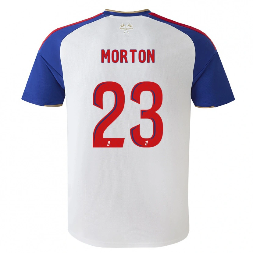 Danxen Homem Camisola Tyler Morton #23 Azul Real Vermelho Branco Principal 2026/27 Camisa Brasil