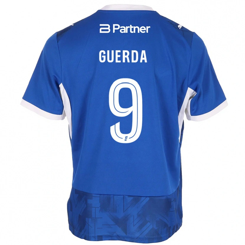 Danxen Homem Camisola Rylan Guerda #9 Azul Médio Branco Principal 2026/27 Camisa Brasil