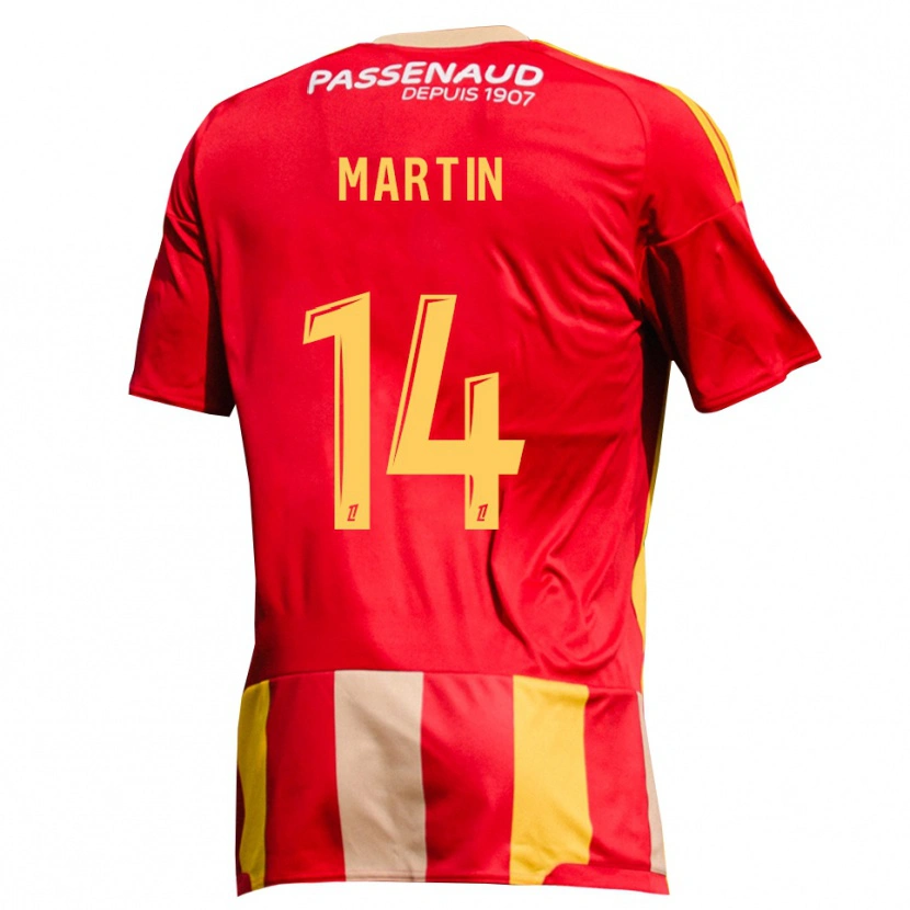 Danxen Homem Camisola Lucas Martin #14 Amarelo Vermelho Verde Principal 2026/27 Camisa Brasil