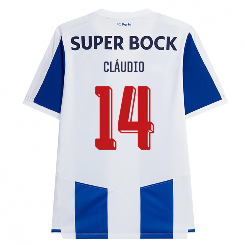 Danxen Homem Camisola Cláudio Ramos #14 Azul Branco Vermelho Principal 2026/27 Camisa Brasil