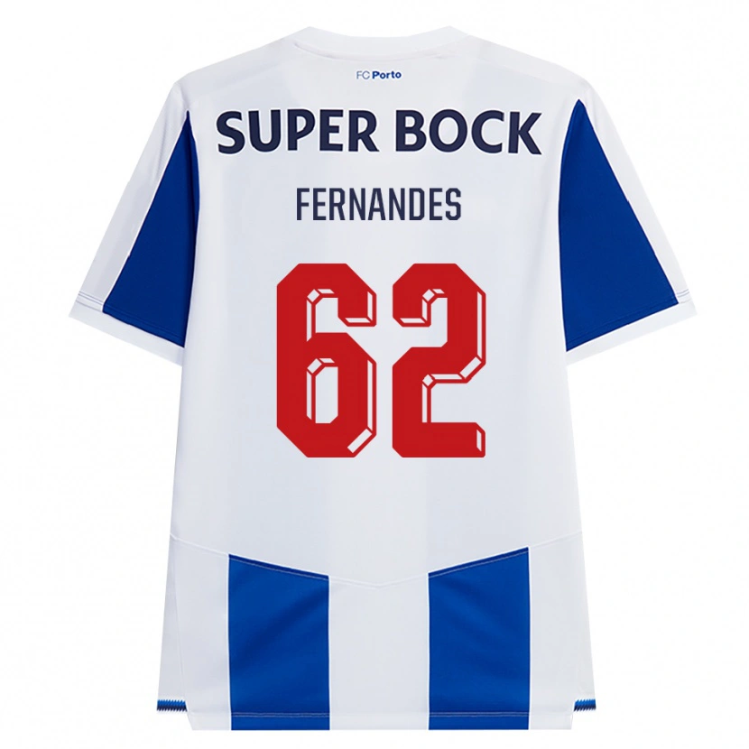 Danxen Homem Camisola Rodrigo Fernandes #62 Azul Branco Vermelho Principal 2026/27 Camisa Brasil