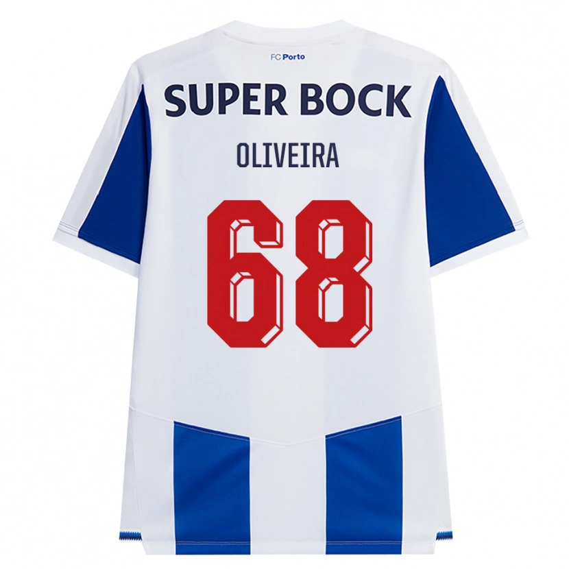 Danxen Homem Camisola André Oliveira #68 Azul Branco Vermelho Principal 2026/27 Camisa Brasil