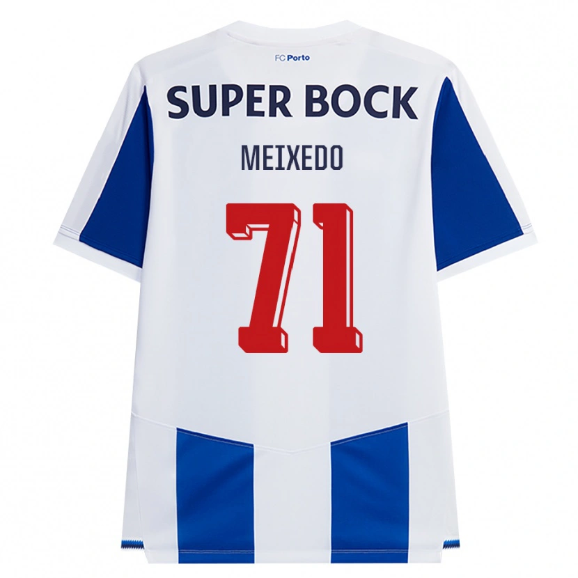 Danxen Homem Camisola Francisco Meixedo #71 Azul Branco Vermelho Principal 2026/27 Camisa Brasil