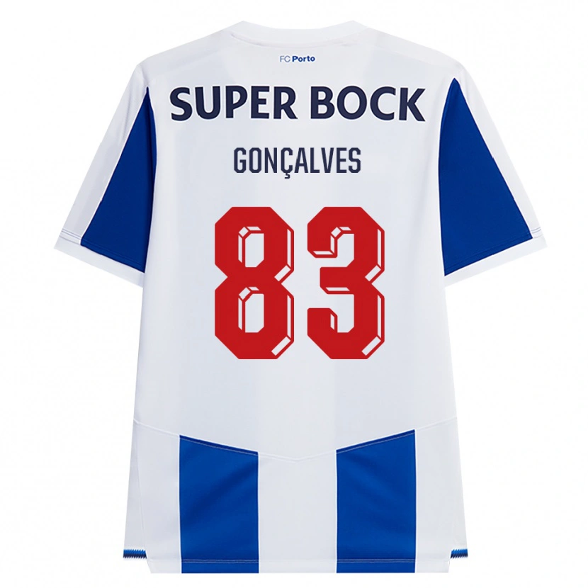 Danxen Homem Camisola Rodrigo Gonçalves #83 Azul Branco Vermelho Principal 2026/27 Camisa Brasil