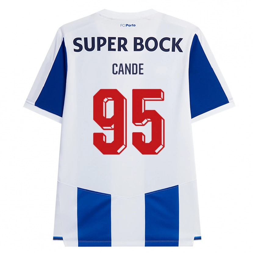 Danxen Homem Camisola Anhá Cande #95 Azul Branco Vermelho Principal 2026/27 Camisa Brasil