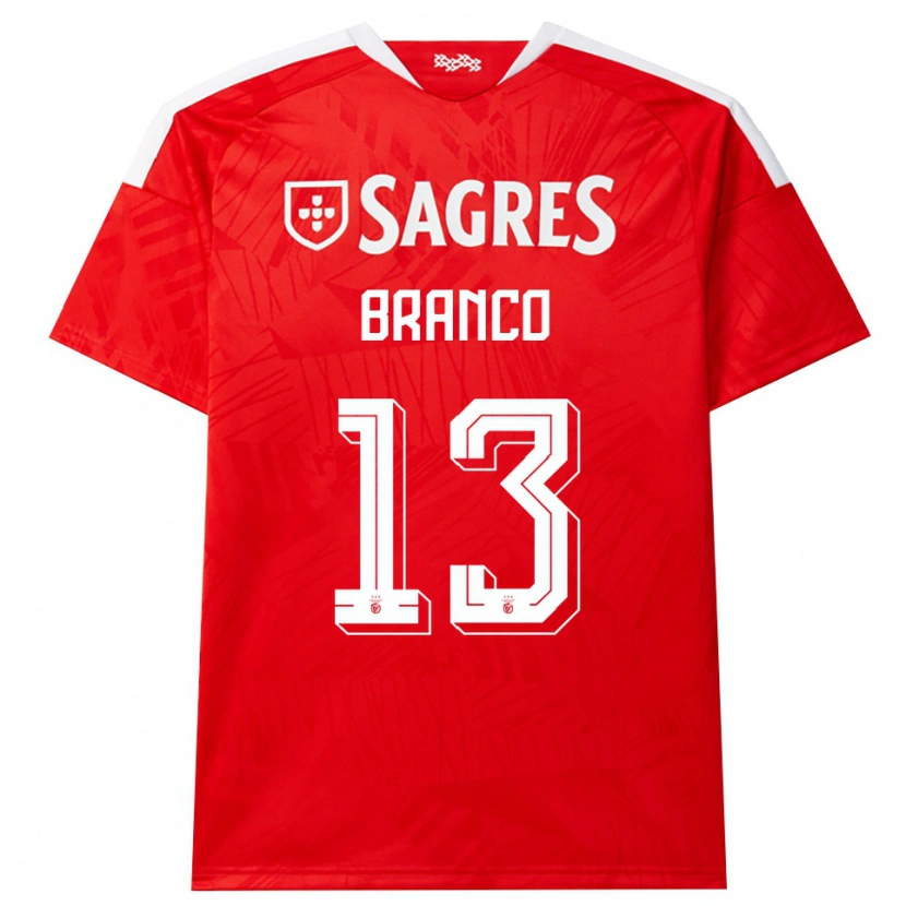 Danxen Homem Camisola Marcelo Branco #13 Vermelho Branco Amarelo Principal 2026/27 Camisa Brasil