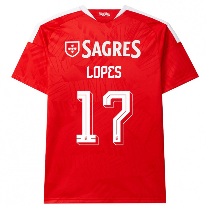 Danxen Homem Camisola Simão Lopes #17 Vermelho Branco Amarelo Principal 2026/27 Camisa Brasil