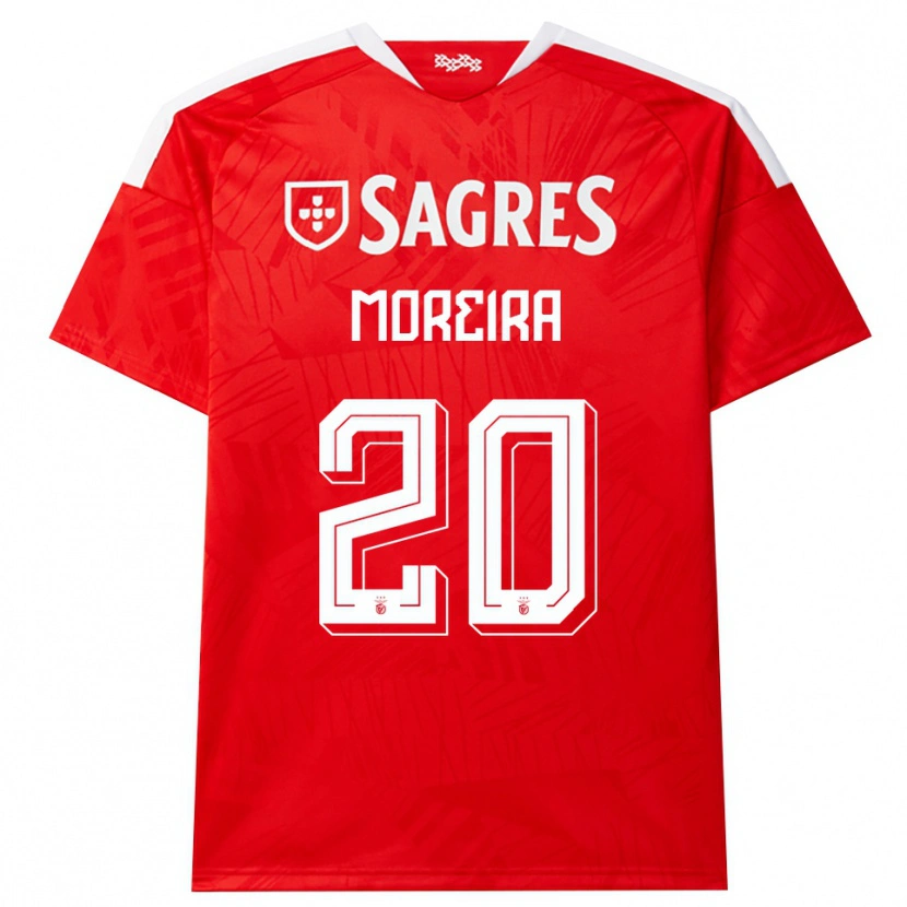 Danxen Homem Camisola André Moreira #20 Vermelho Branco Amarelo Principal 2026/27 Camisa Brasil
