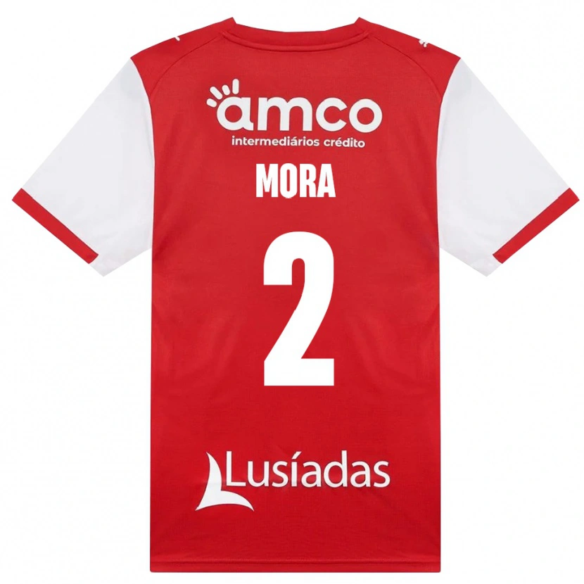 Danxen Homem Camisola Ziad Mora #2 Branco Vermelho Preto Principal 2026/27 Camisa Brasil