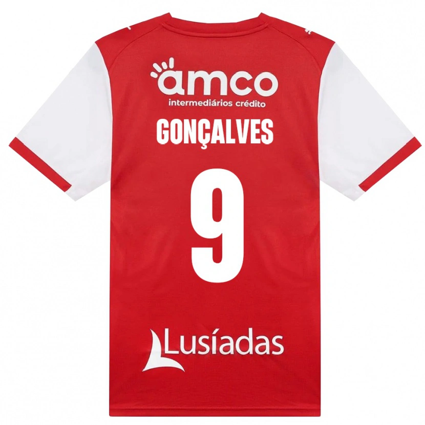 Danxen Homem Camisola João Gonçalves #9 Branco Vermelho Preto Principal 2026/27 Camisa Brasil