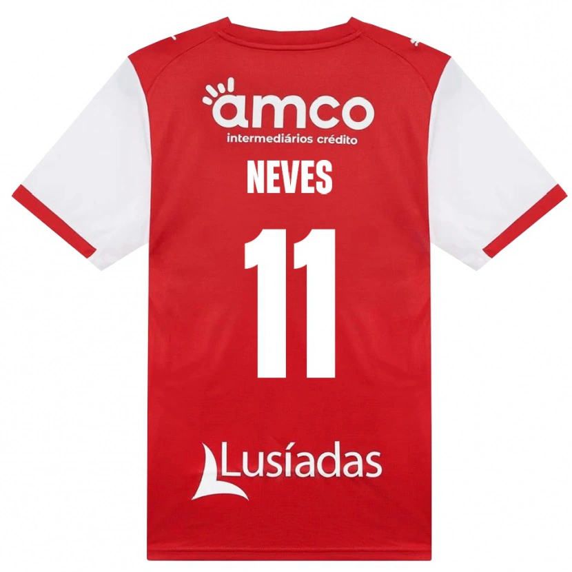 Danxen Homem Camisola Bernardo Neves #11 Branco Vermelho Preto Principal 2026/27 Camisa Brasil