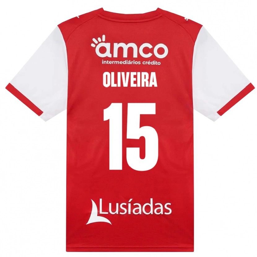 Danxen Homem Camisola Paulo Oliveira #15 Branco Vermelho Preto Principal 2026/27 Camisa Brasil