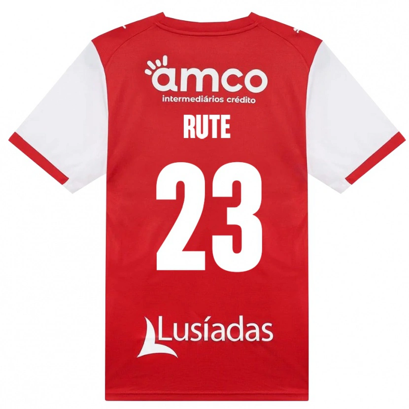Danxen Homem Camisola Ana Rute #23 Branco Vermelho Preto Principal 2026/27 Camisa Brasil