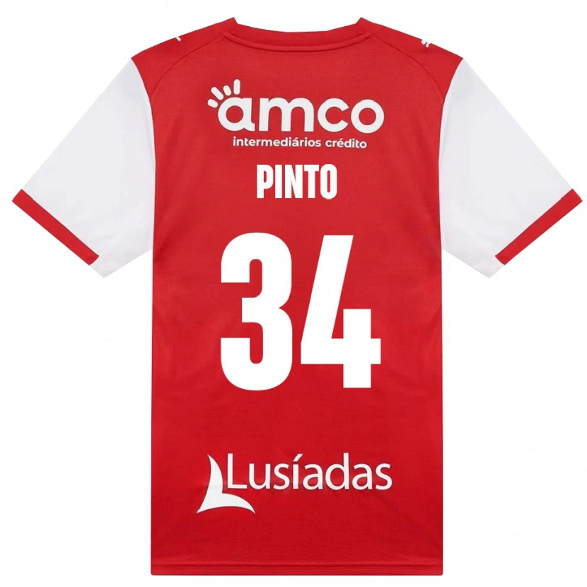 Danxen Homem Camisola Ana Pinto #34 Branco Vermelho Preto Principal 2026/27 Camisa Brasil