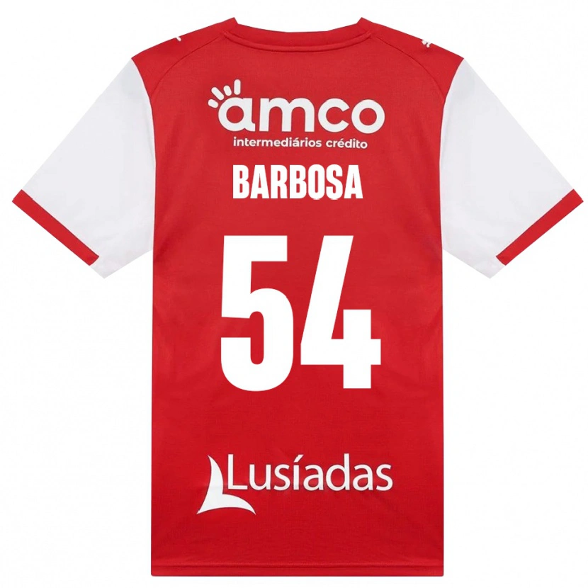 Danxen Homem Camisola Gui Barbosa #54 Branco Vermelho Preto Principal 2026/27 Camisa Brasil