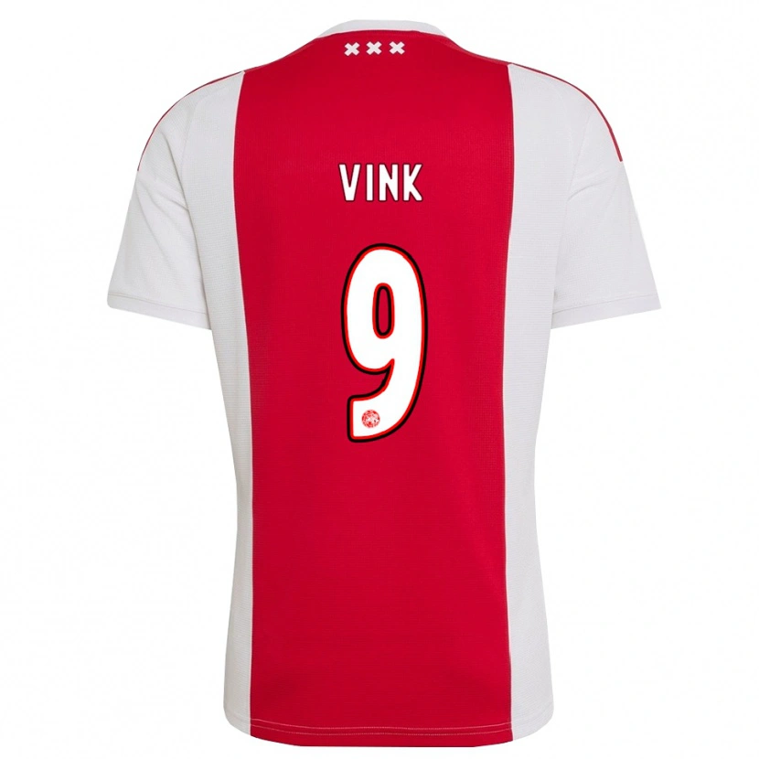 Danxen Homem Camisola Skye Vink #9 Vermelho Branco Amarelo Principal 2026/27 Camisa Brasil