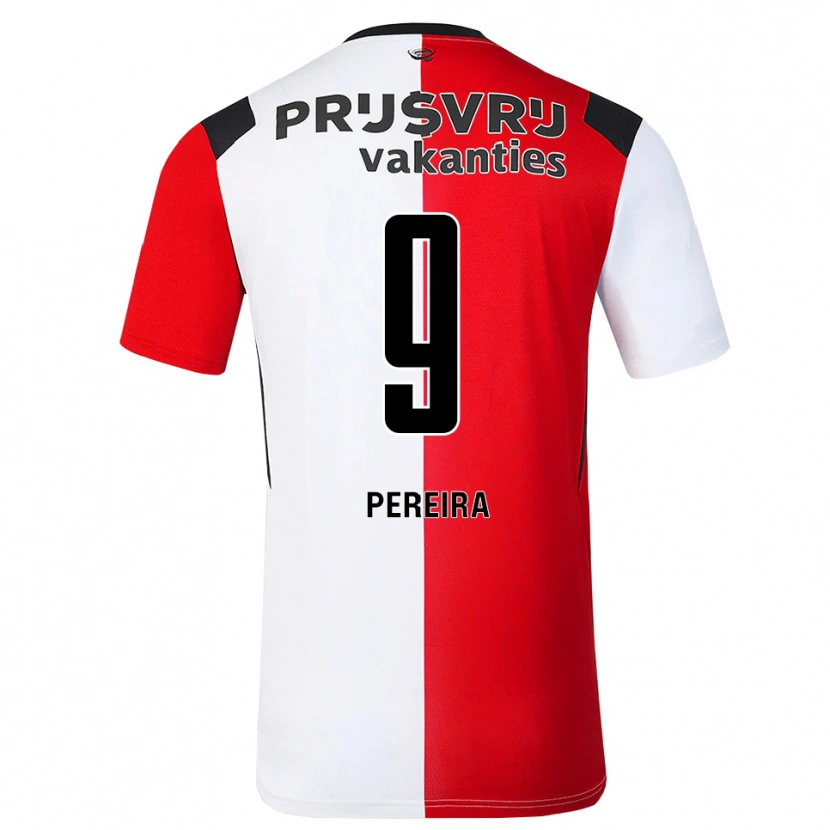 Danxen Homem Camisola Danilo Pereira #9 Vermelho Branco Preto Principal 2026/27 Camisa Brasil