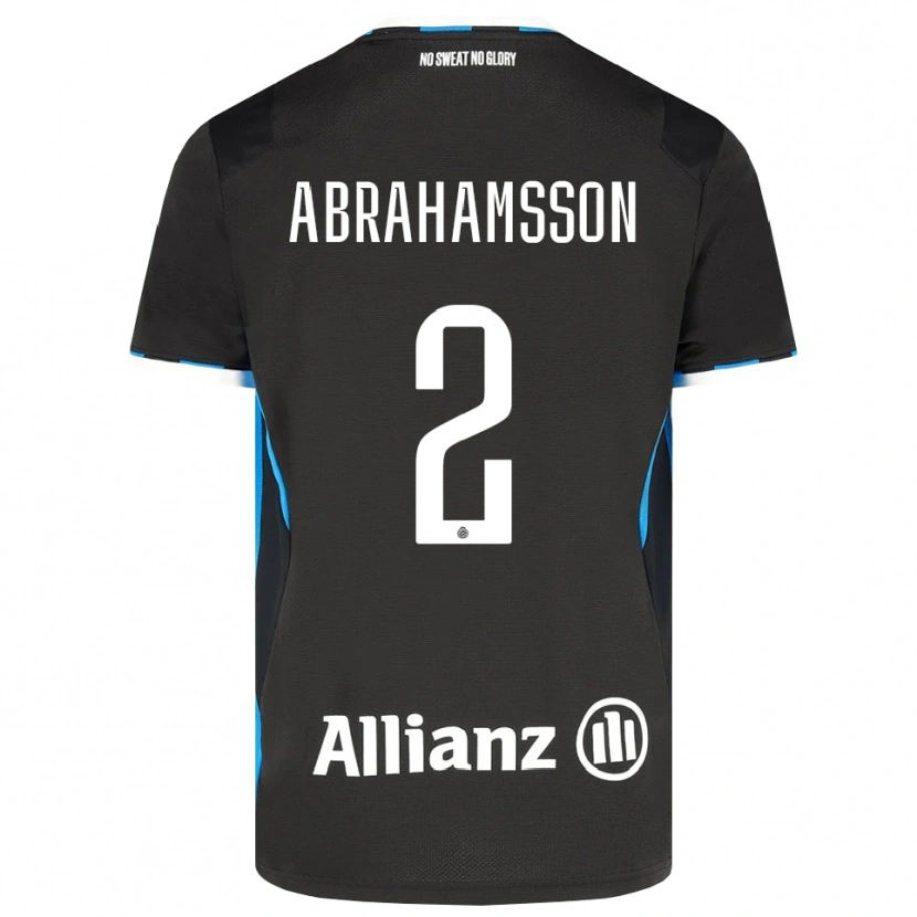 Danxen Homem Camisola Sejde Abrahamsson #2 Preto Vermelho Azul Principal 2026/27 Camisa Brasil