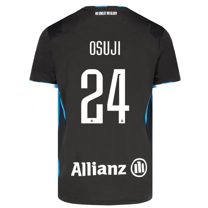 Danxen Homem Camisola Vince Osuji #24 Preto Vermelho Azul Principal 2026/27 Camisa Brasil