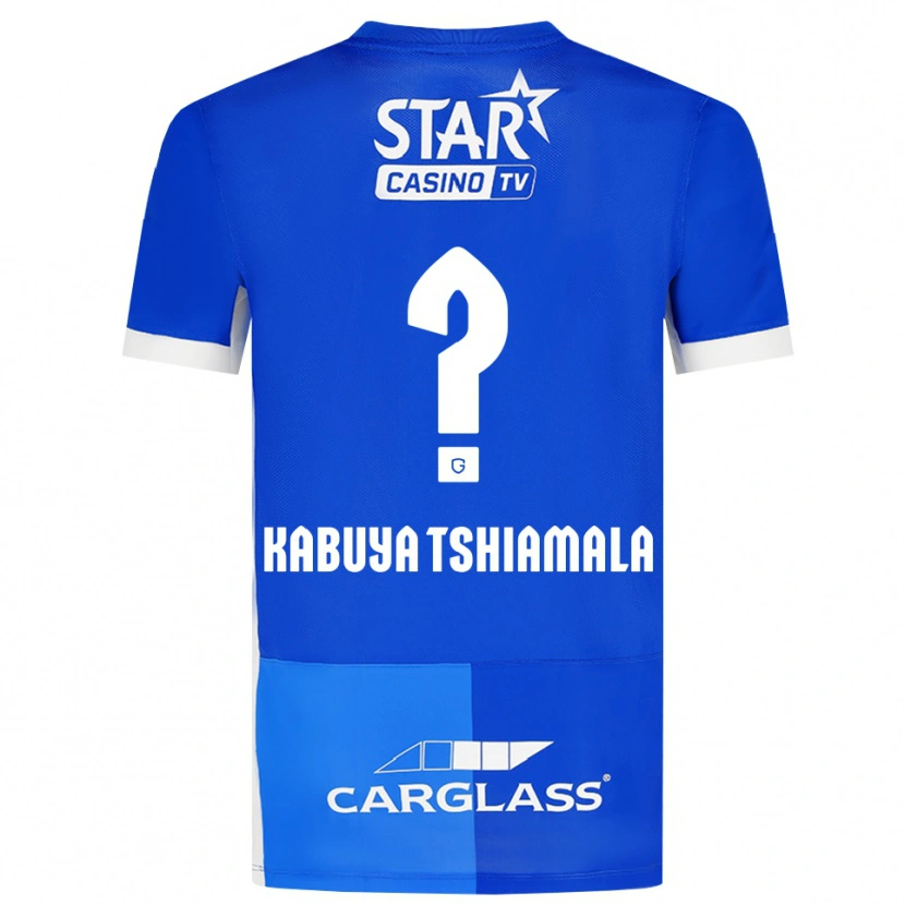 Danxen Homem Camisola Lino Kabuya Tshiamala #0 Mediumblue Royalblue Branco Principal 2026/27 Camisa Brasil