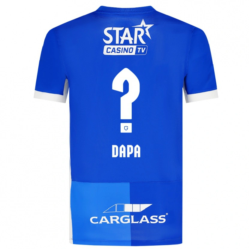 Danxen Homem Camisola Melvyn Dapa #0 Mediumblue Royalblue Branco Principal 2026/27 Camisa Brasil