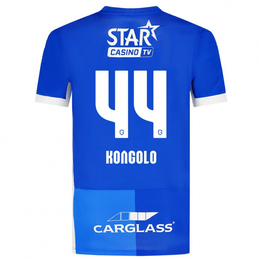 Danxen Homem Camisola Josué Kongolo #44 Mediumblue Royalblue Branco Principal 2026/27 Camisa Brasil