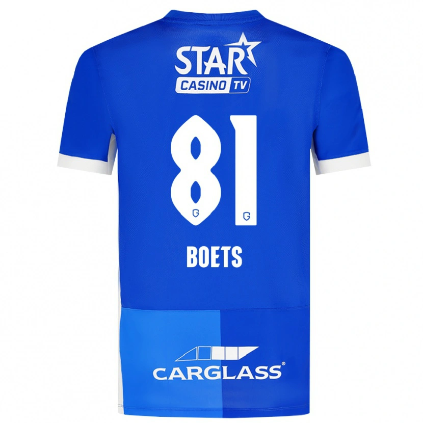 Danxen Homem Camisola Keo Boets #81 Mediumblue Royalblue Branco Principal 2026/27 Camisa Brasil