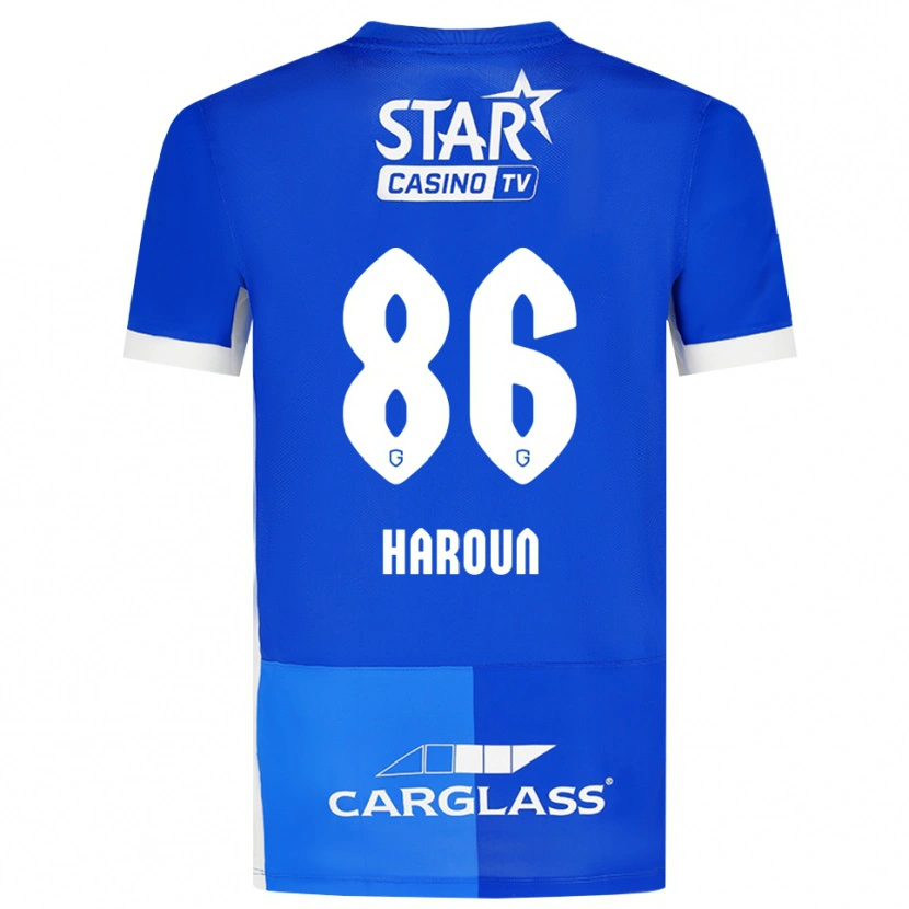 Danxen Homem Camisola Kenan Haroun #86 Mediumblue Royalblue Branco Principal 2026/27 Camisa Brasil