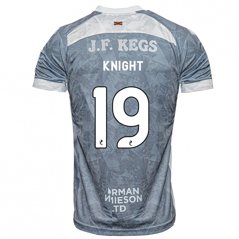 Danxen Homem Camisola Maya Knight #19 Cinza Ardósia Claro Alternativa 2026/27 Camisa Brasil