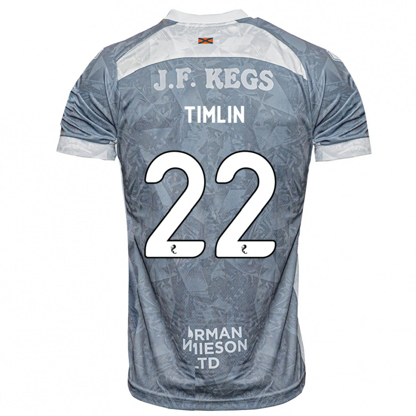 Danxen Homem Camisola Sophie Timlin #22 Cinza Ardósia Claro Alternativa 2026/27 Camisa Brasil