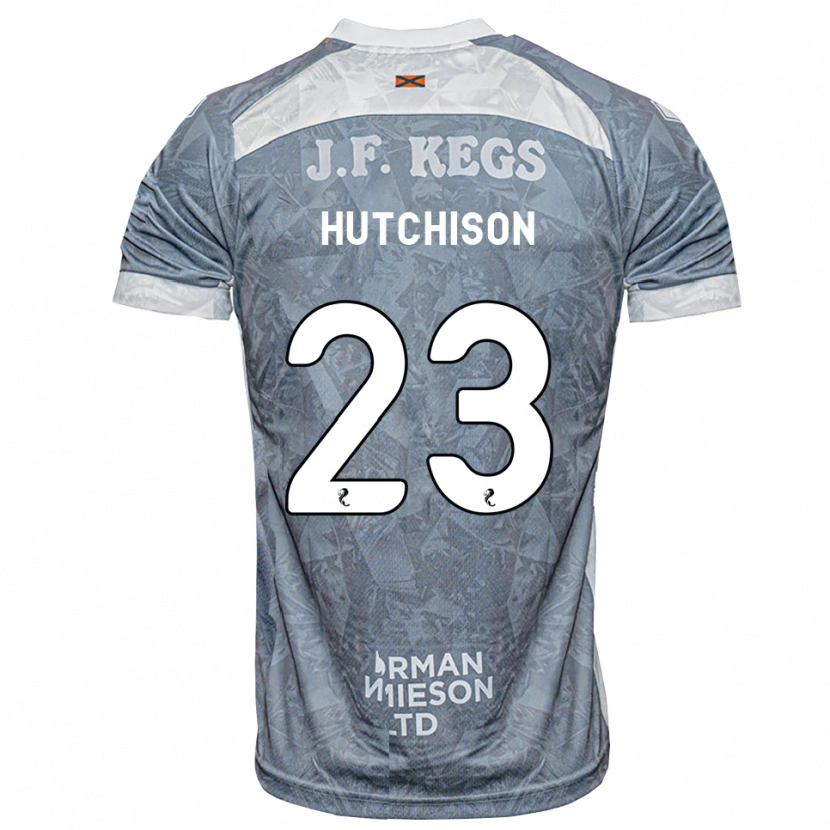 Danxen Homem Camisola Daisy Hutchison #23 Cinza Ardósia Claro Alternativa 2026/27 Camisa Brasil