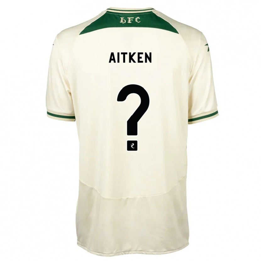 Danxen Homem Camisola Conor Aitken #0 Branco Floresta Alternativa 2026/27 Camisa Brasil