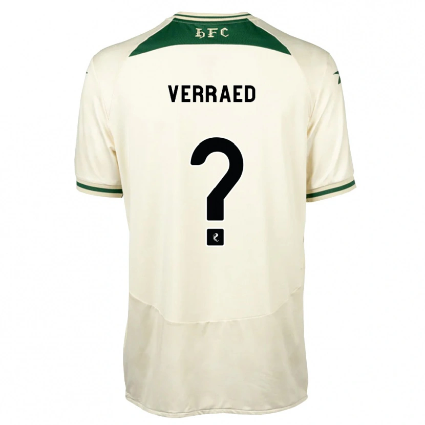 Danxen Homem Camisola Henry Verraed #0 Branco Floresta Alternativa 2026/27 Camisa Brasil