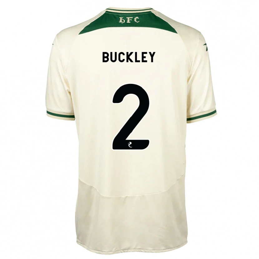 Danxen Homem Camisola Adam Buckley #2 Branco Floresta Alternativa 2026/27 Camisa Brasil