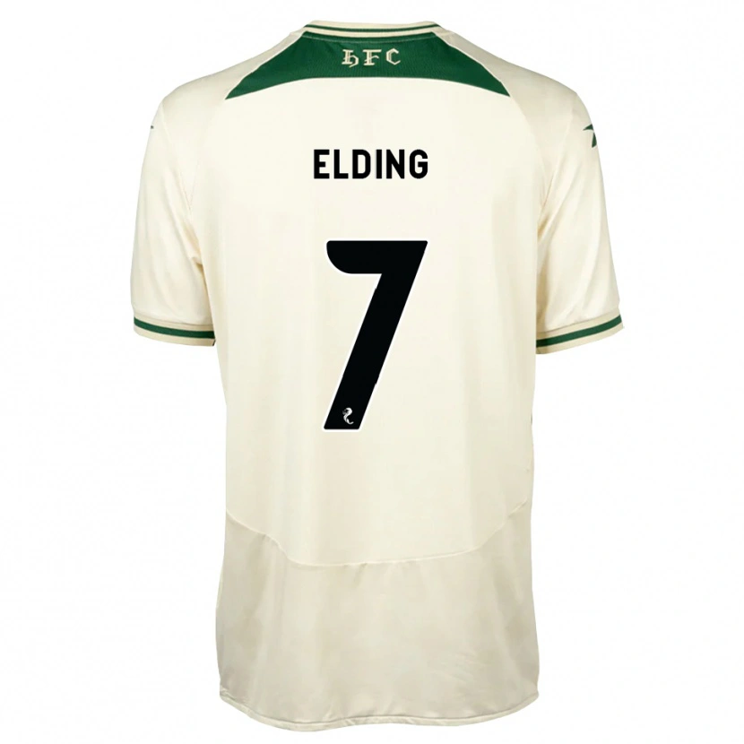 Danxen Homem Camisola Owen Elding #7 Branco Floresta Alternativa 2026/27 Camisa Brasil