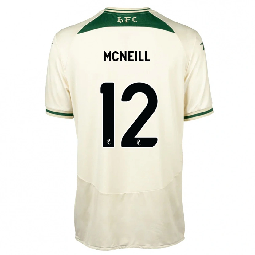 Danxen Homem Camisola Lewis Mcneill #12 Branco Floresta Alternativa 2026/27 Camisa Brasil