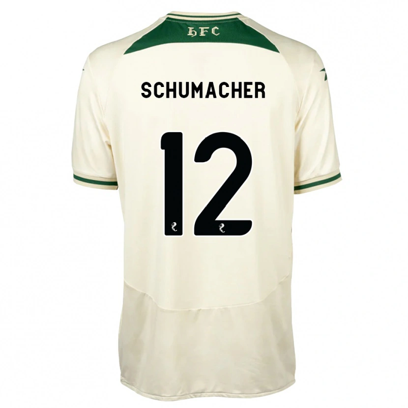 Danxen Homem Camisola Noa Schumacher #12 Branco Floresta Alternativa 2026/27 Camisa Brasil