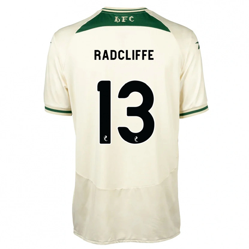 Danxen Homem Camisola Josh Radcliffe #13 Branco Floresta Alternativa 2026/27 Camisa Brasil