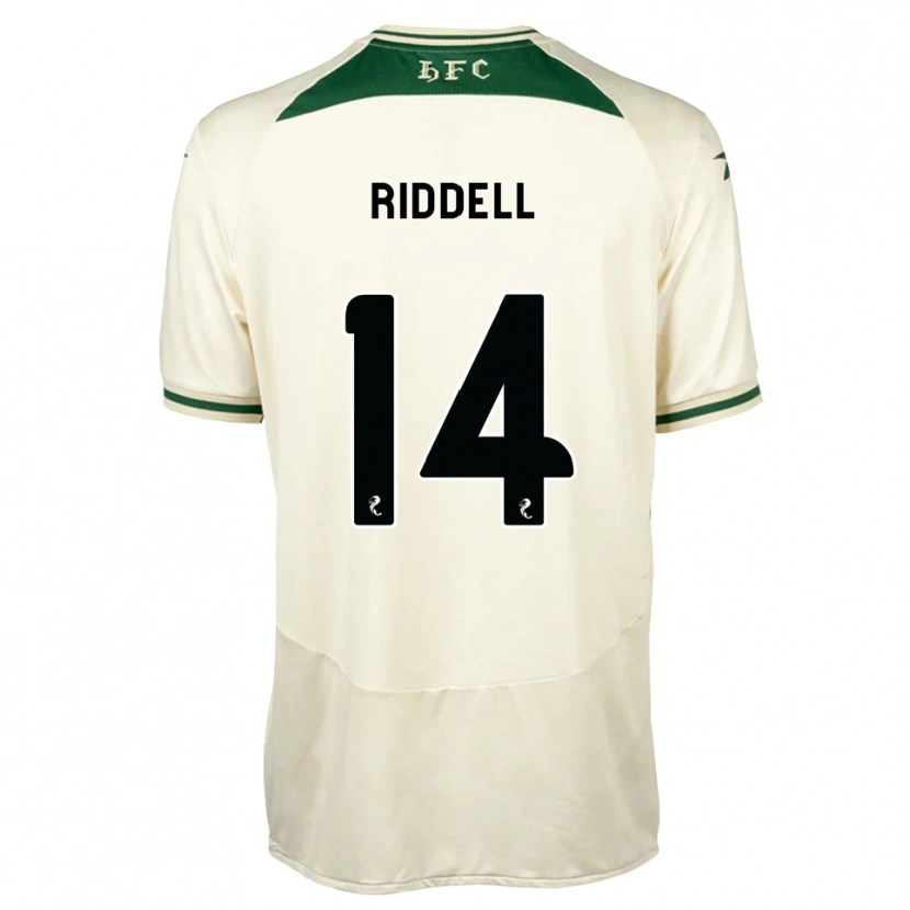 Danxen Homem Camisola Jaden Riddell #14 Branco Floresta Alternativa 2026/27 Camisa Brasil