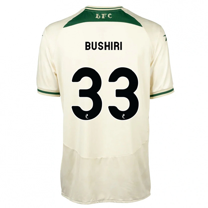 Danxen Homem Camisola Rocky Bushiri #33 Branco Floresta Alternativa 2026/27 Camisa Brasil