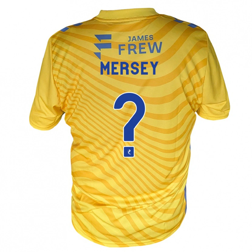 Danxen Homem Camisola Ethan Mersey #0 Azul Real Amarelo Alternativa 2026/27 Camisa Brasil