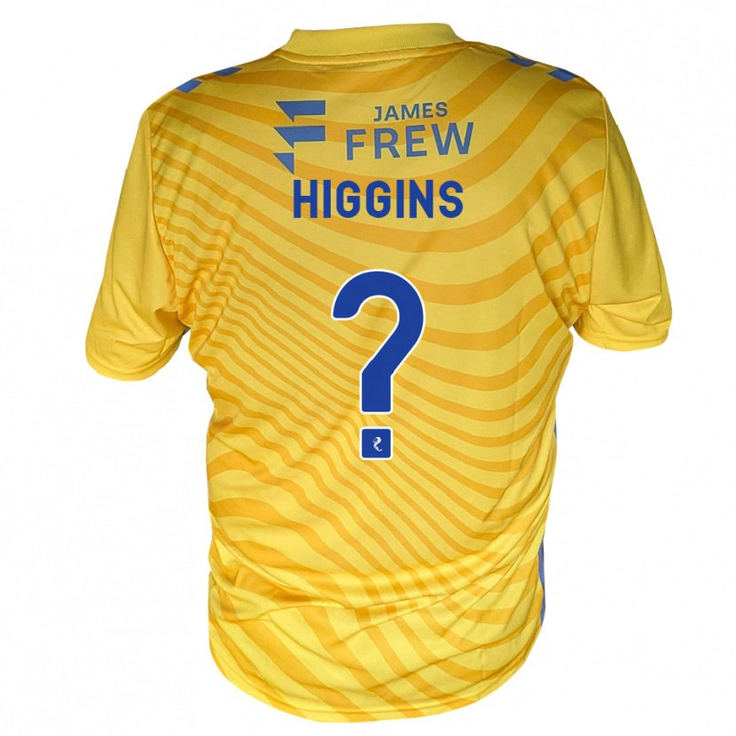 Danxen Homem Camisola Rhona Higgins #0 Azul Real Amarelo Alternativa 2026/27 Camisa Brasil