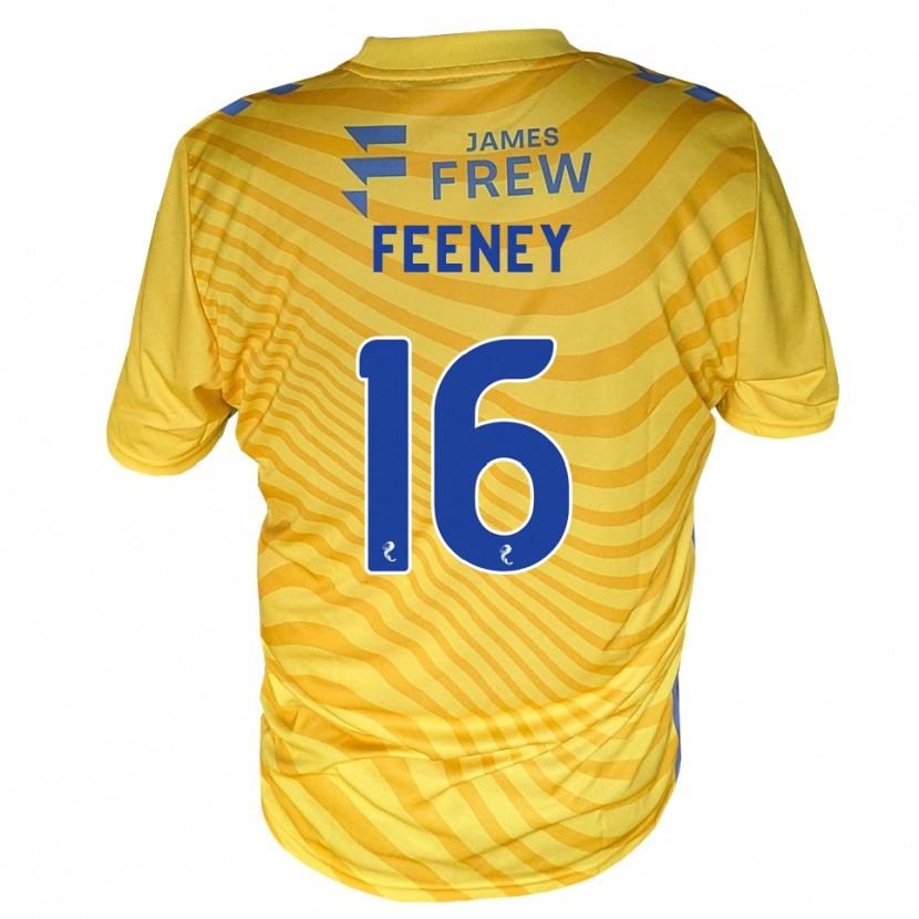 Danxen Homem Camisola Guy Feeney #16 Azul Real Amarelo Alternativa 2026/27 Camisa Brasil