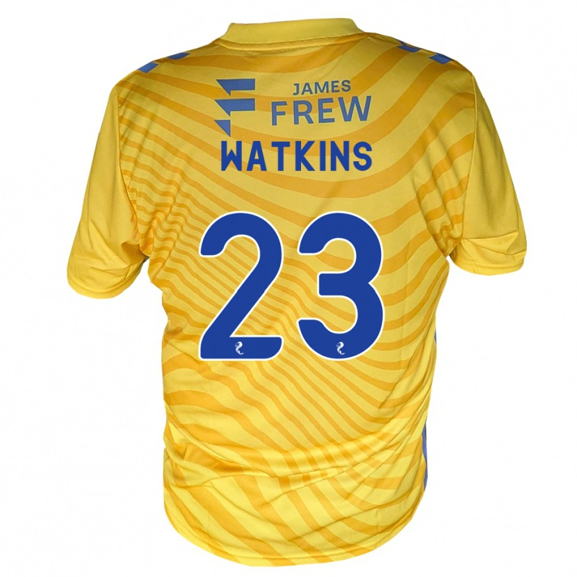 Danxen Homem Camisola Marley Watkins #23 Azul Real Amarelo Alternativa 2026/27 Camisa Brasil