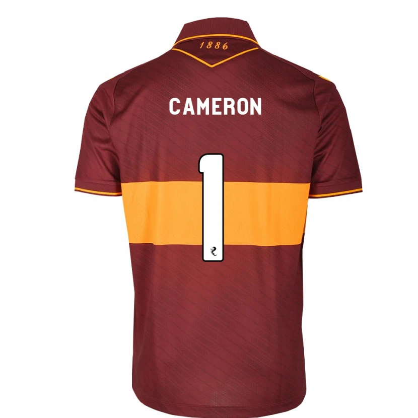 Danxen Homem Camisola Rebecca Cameron #1 Laranja Marrom Alternativa 2026/27 Camisa Brasil