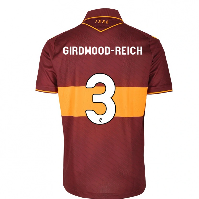 Danxen Homem Camisola Jake Girdwood-Reich #3 Laranja Marrom Alternativa 2026/27 Camisa Brasil