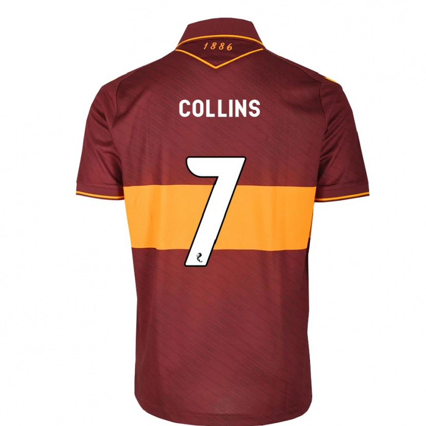 Danxen Homem Camisola Bailley Collins #7 Laranja Marrom Alternativa 2026/27 Camisa Brasil