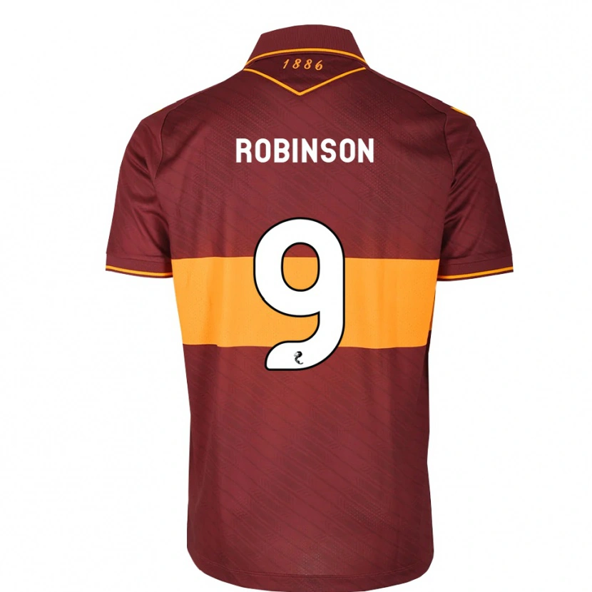 Danxen Homem Camisola Zach Robinson #9 Laranja Marrom Alternativa 2026/27 Camisa Brasil