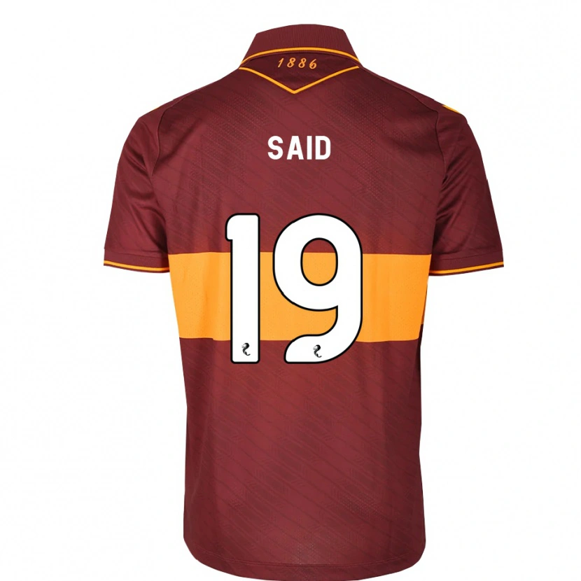 Danxen Homem Camisola Ibrahim Said #19 Laranja Marrom Alternativa 2026/27 Camisa Brasil