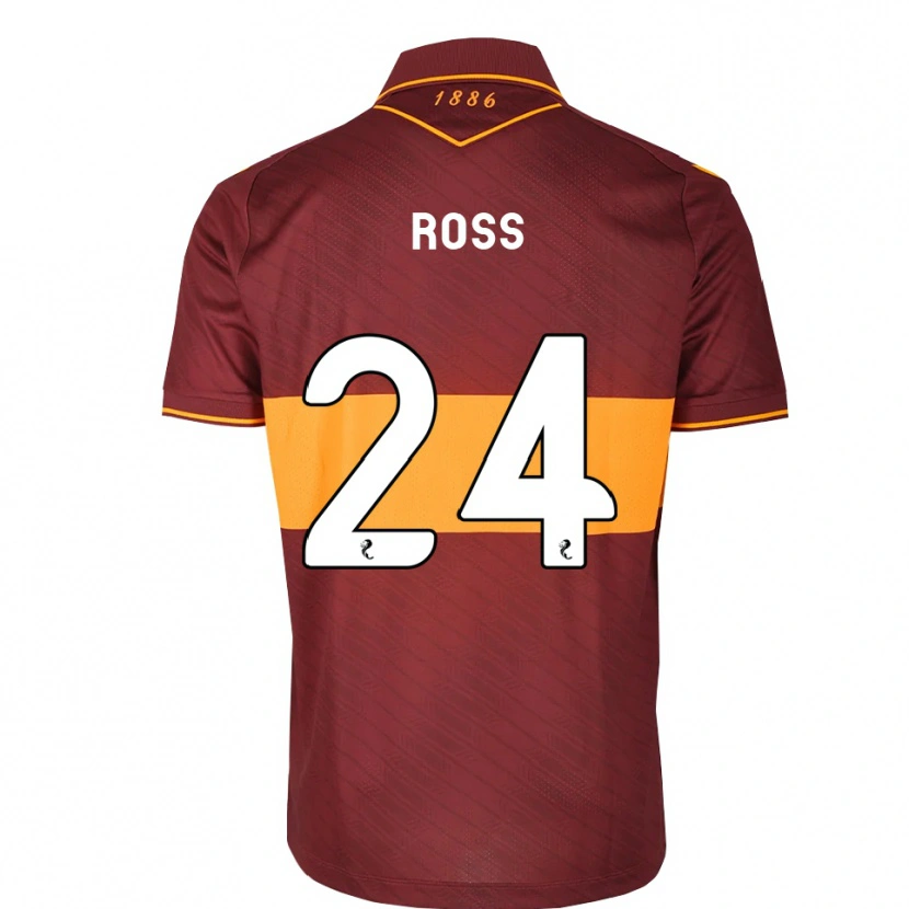 Danxen Homem Camisola Luca Ross #24 Laranja Marrom Alternativa 2026/27 Camisa Brasil